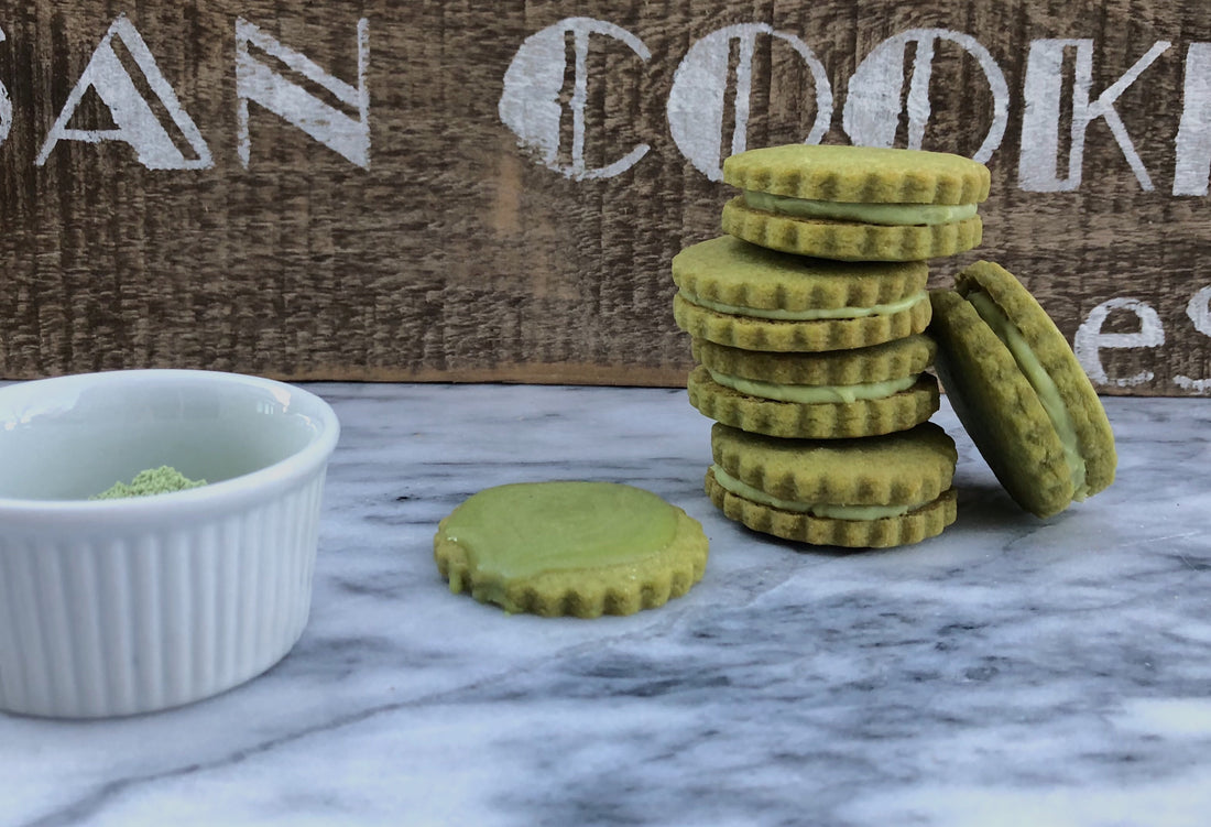 Feature Flavor: Matcha Tea + Honey Shortbread
