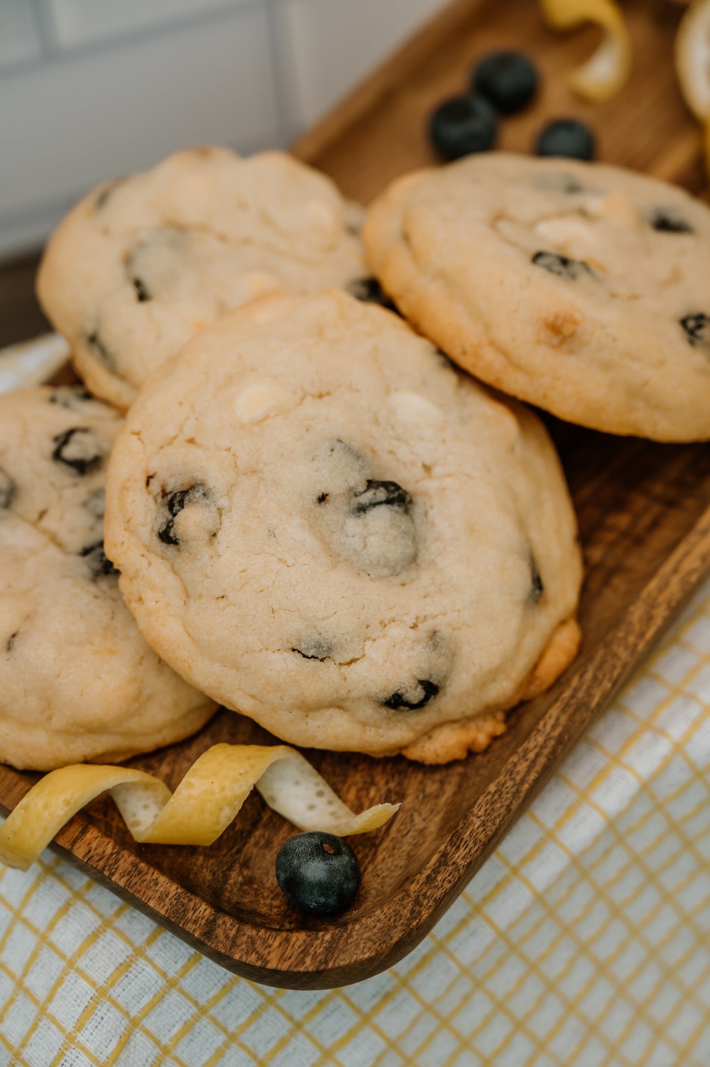 Lemon Blueberry + White Chocolate Chips