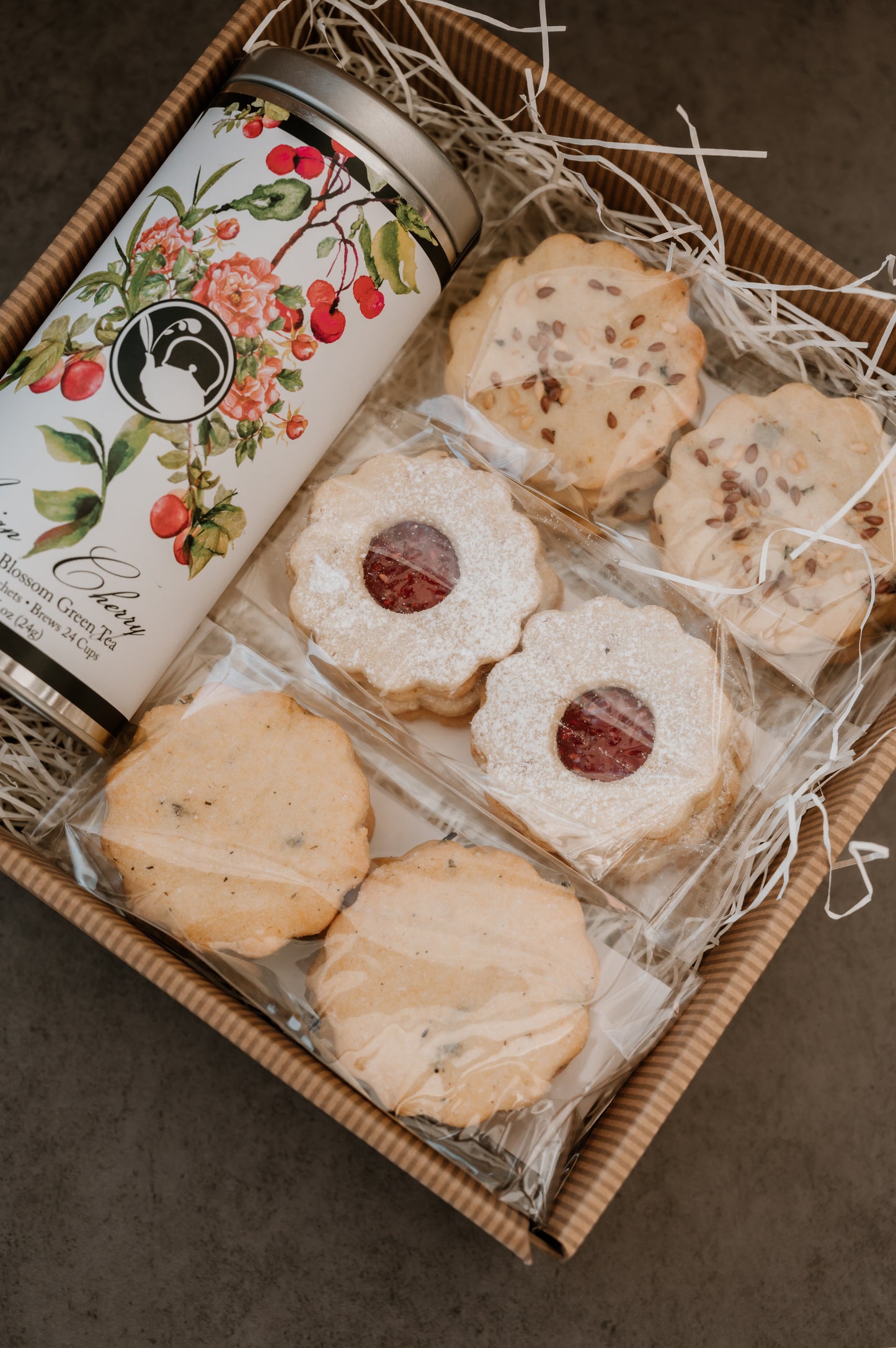 Shortbread Tea Shortbread + Tea Bundle Box