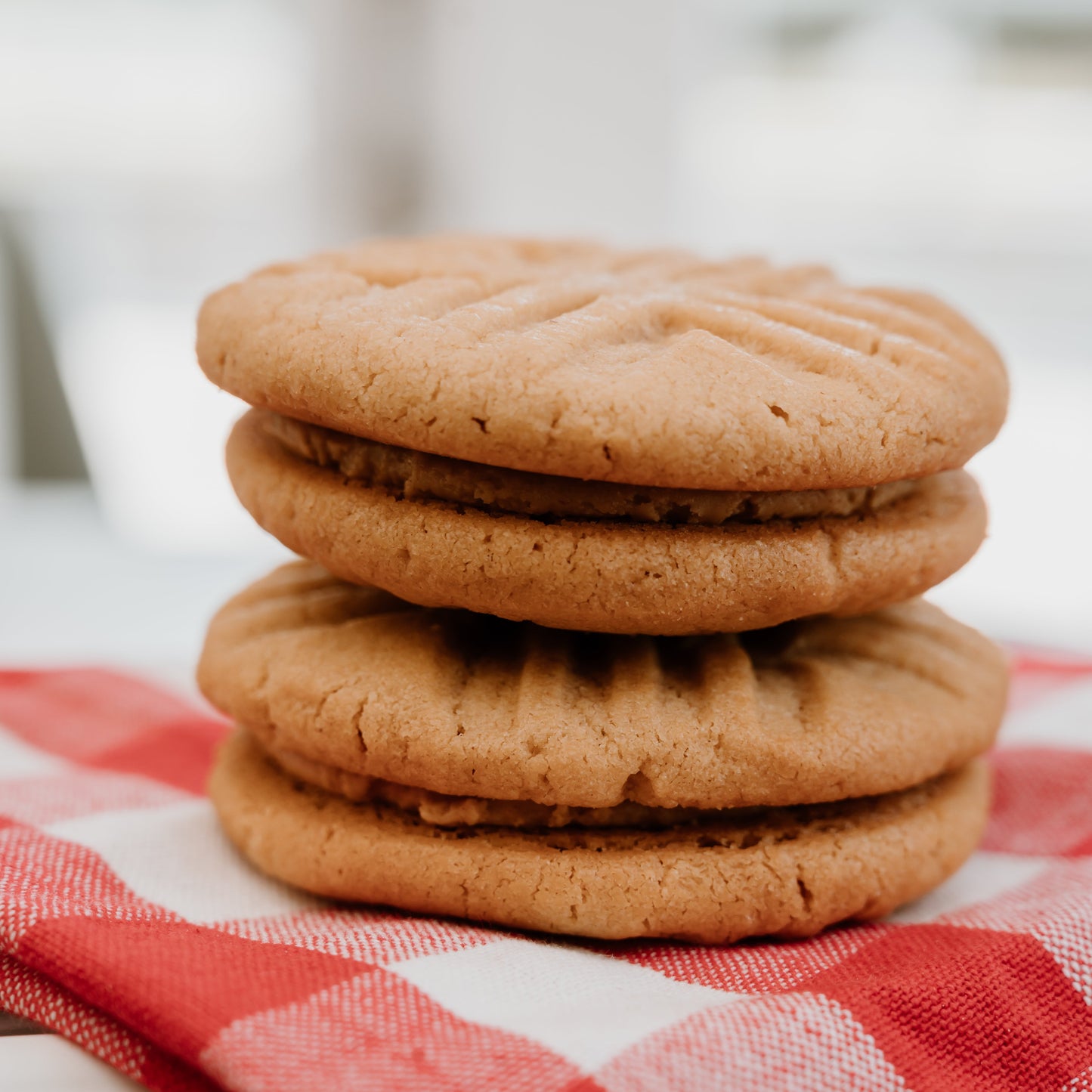 Peanut Butter + Jelly Sandwich Cookie