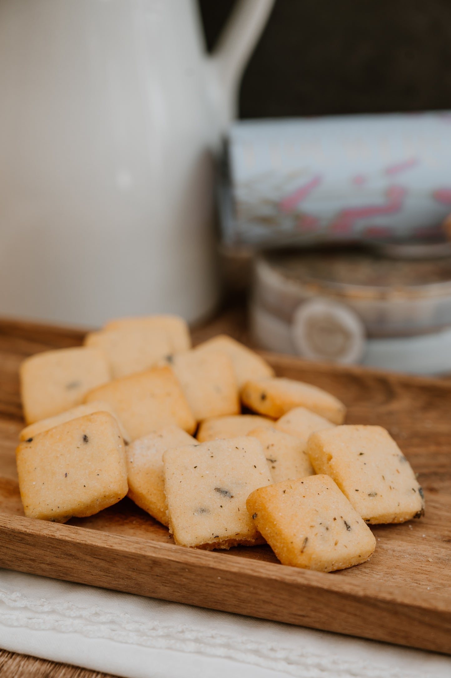 Honey Lavender Shortbread Nosh