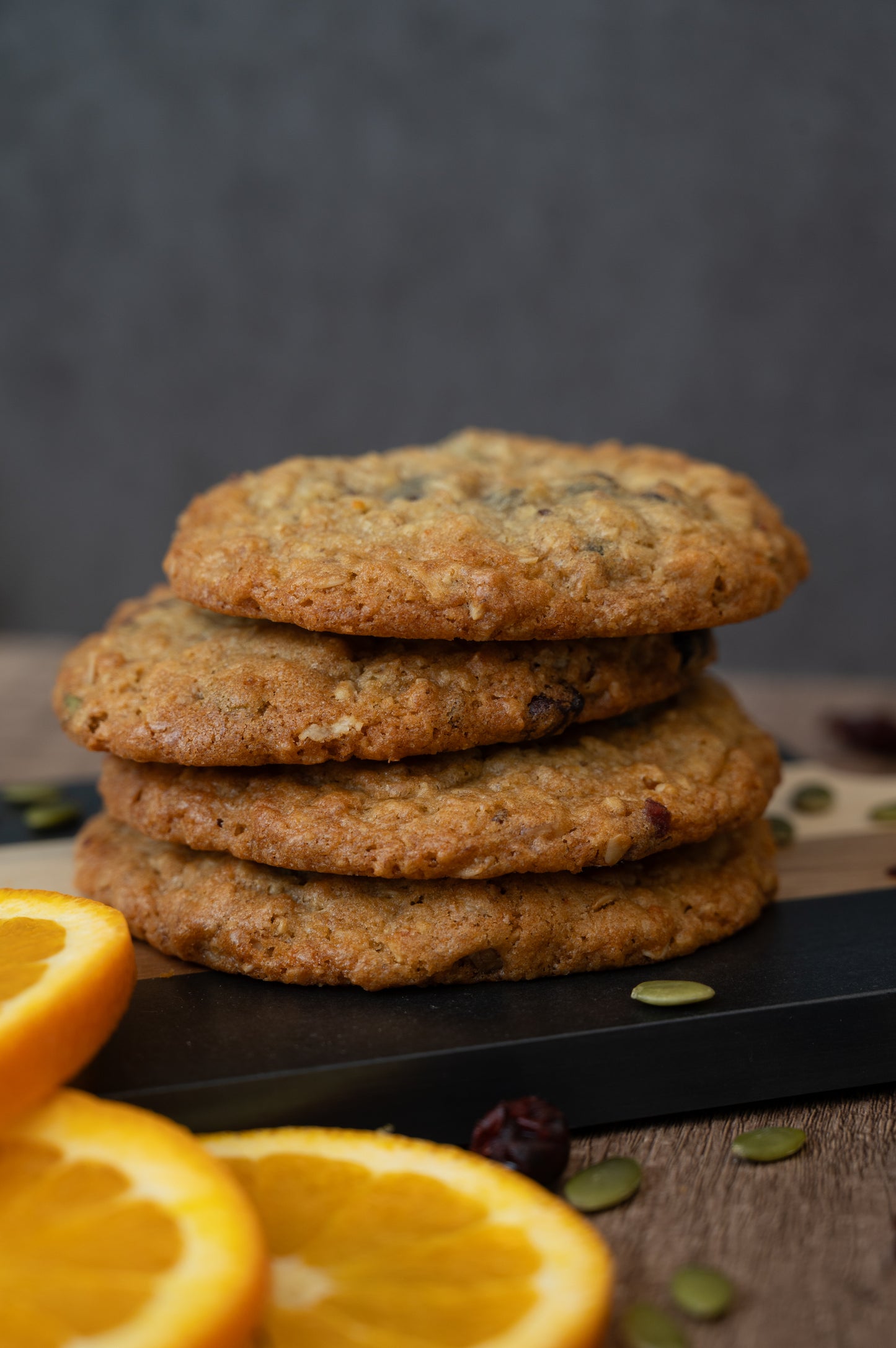 Oatmeal Cranberry Orange Walnut