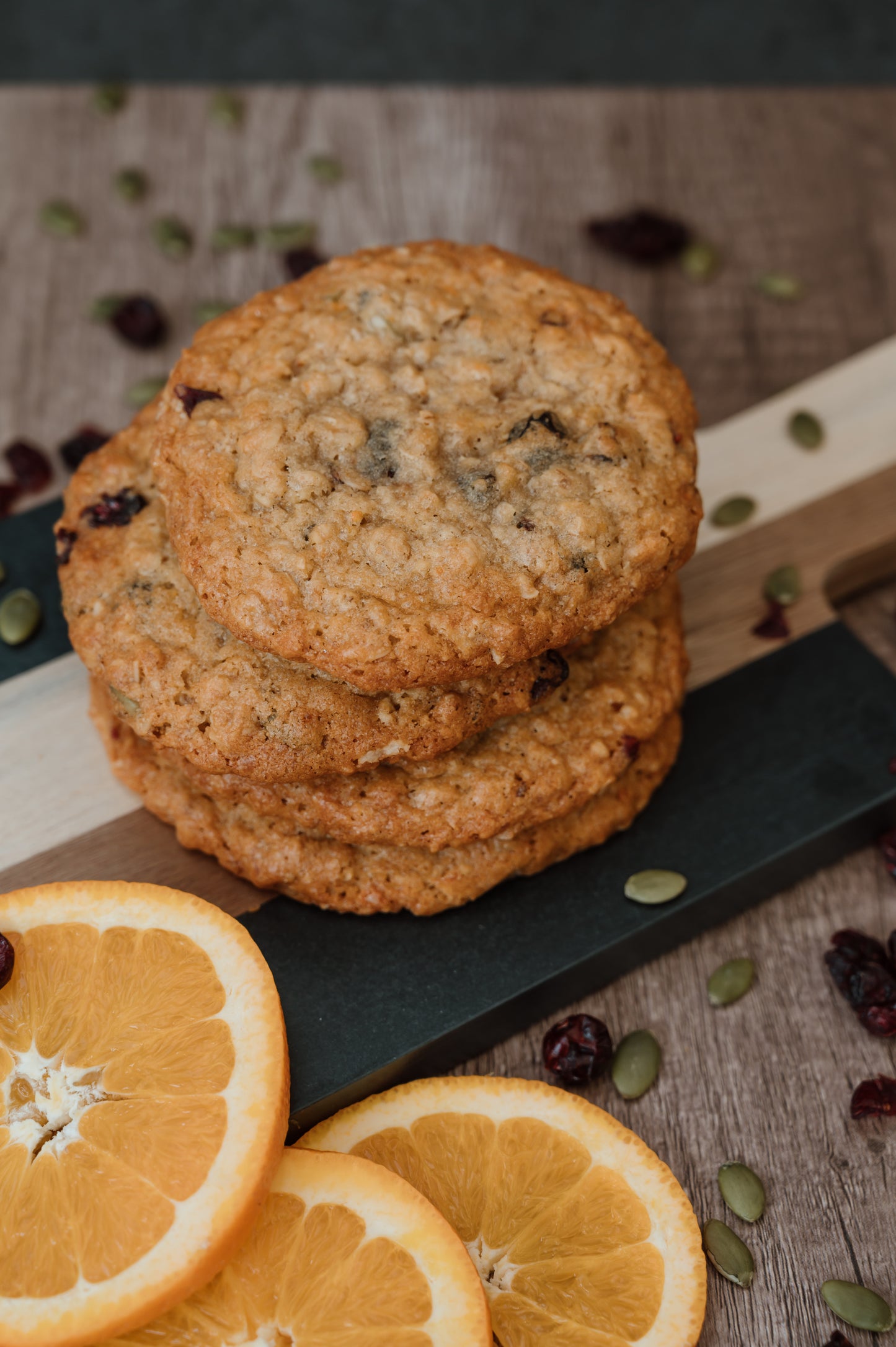 Oatmeal Cranberry Orange Walnut