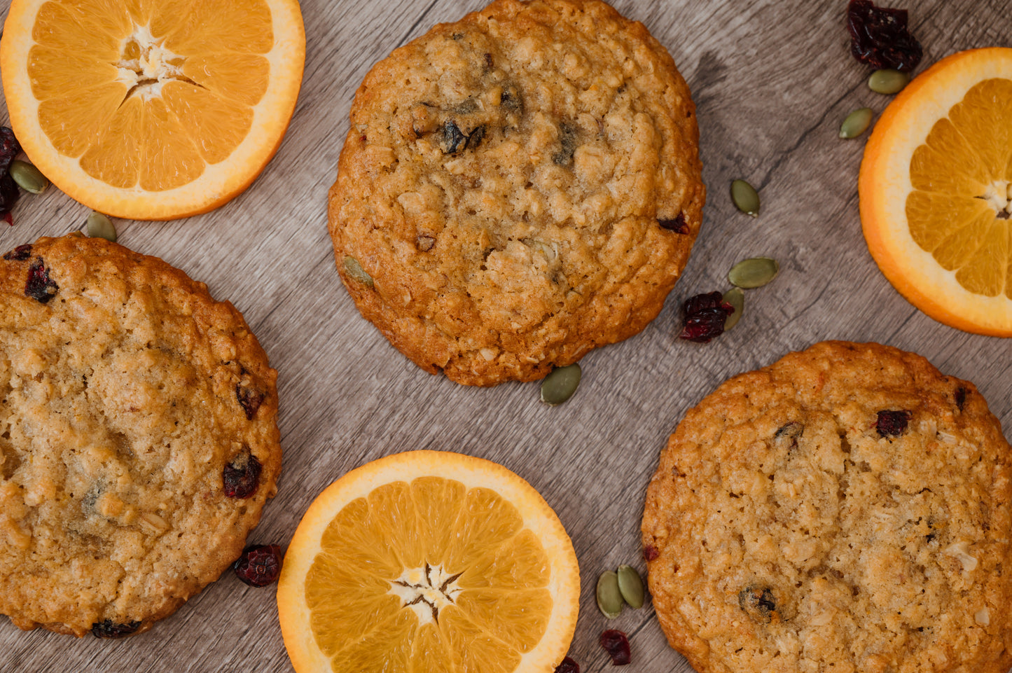 Oatmeal Cranberry Orange Walnut
