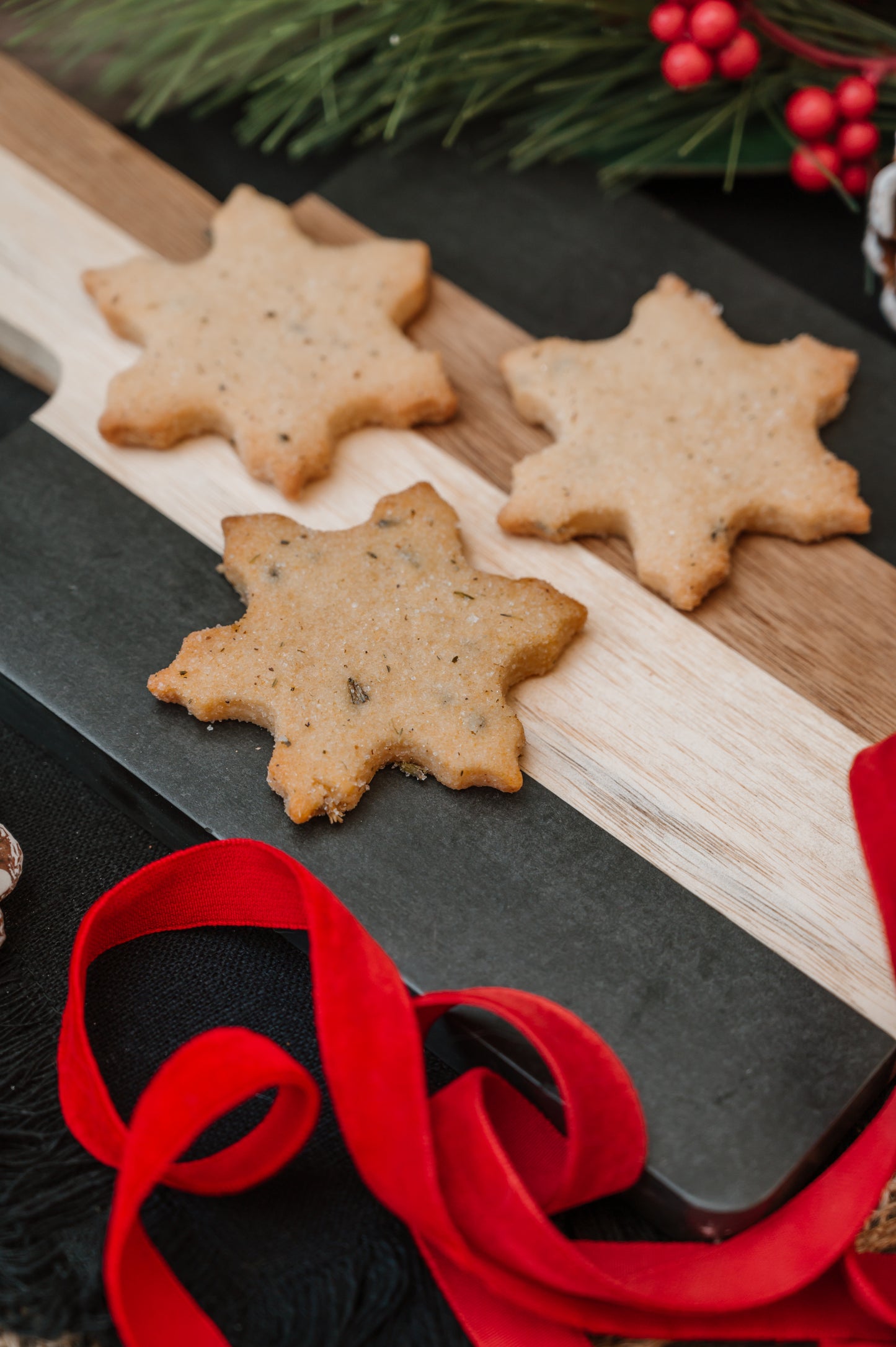 Honey Lavender Snowflakes