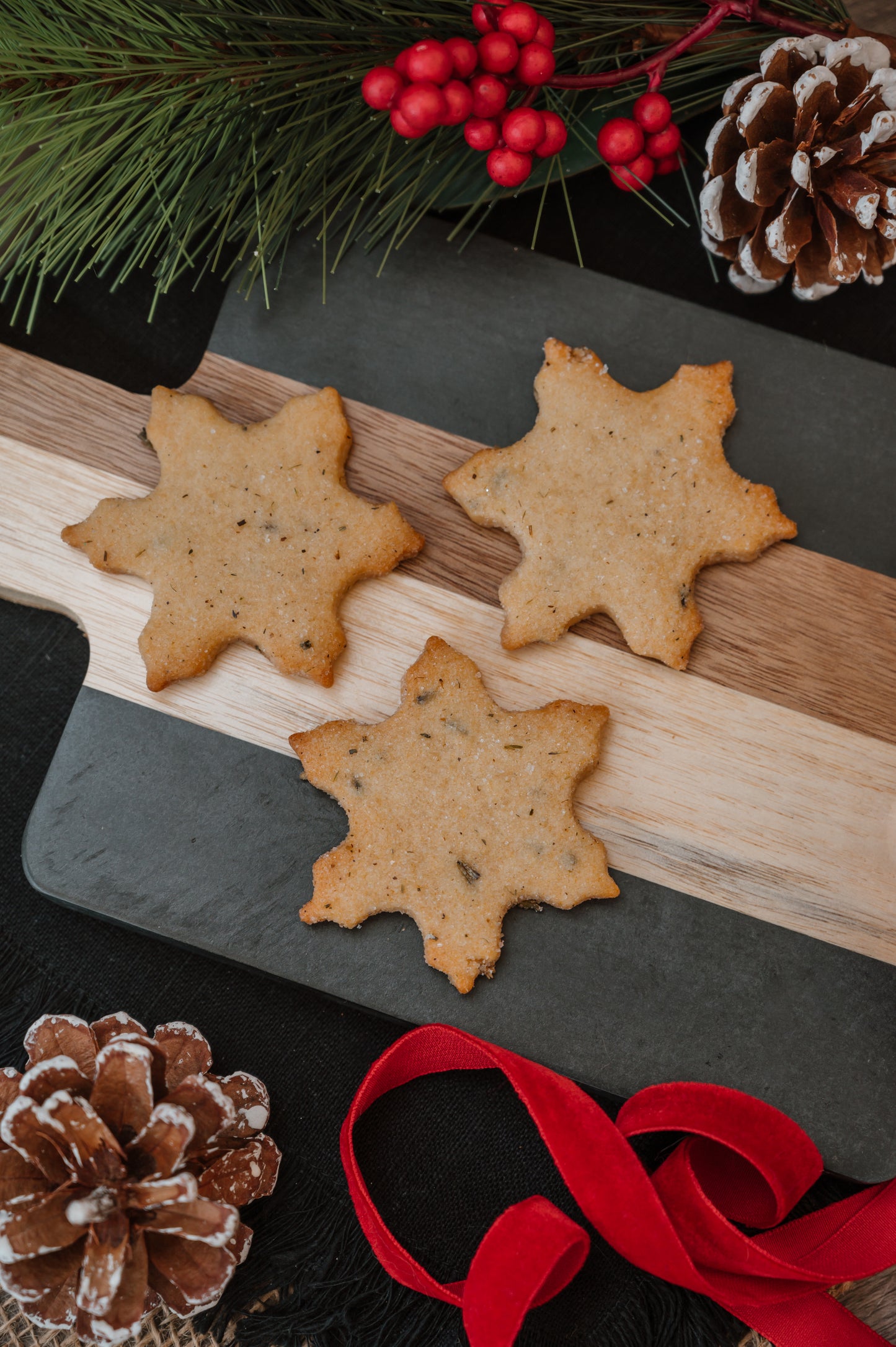 Honey Lavender Snowflakes