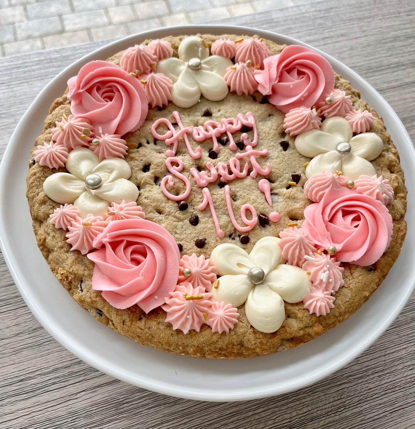 Chocolate Chip Cookie Cake