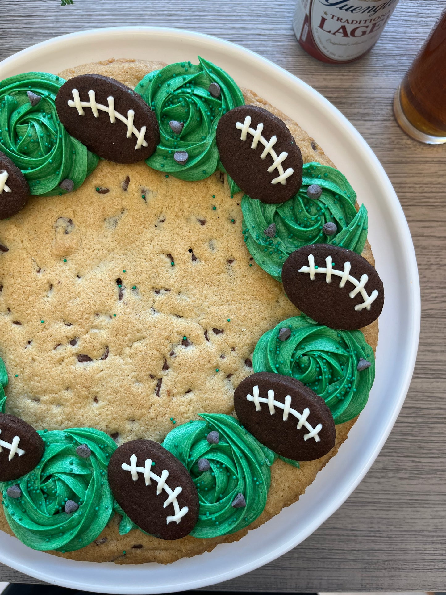 Chocolate Chip Cookie Cake