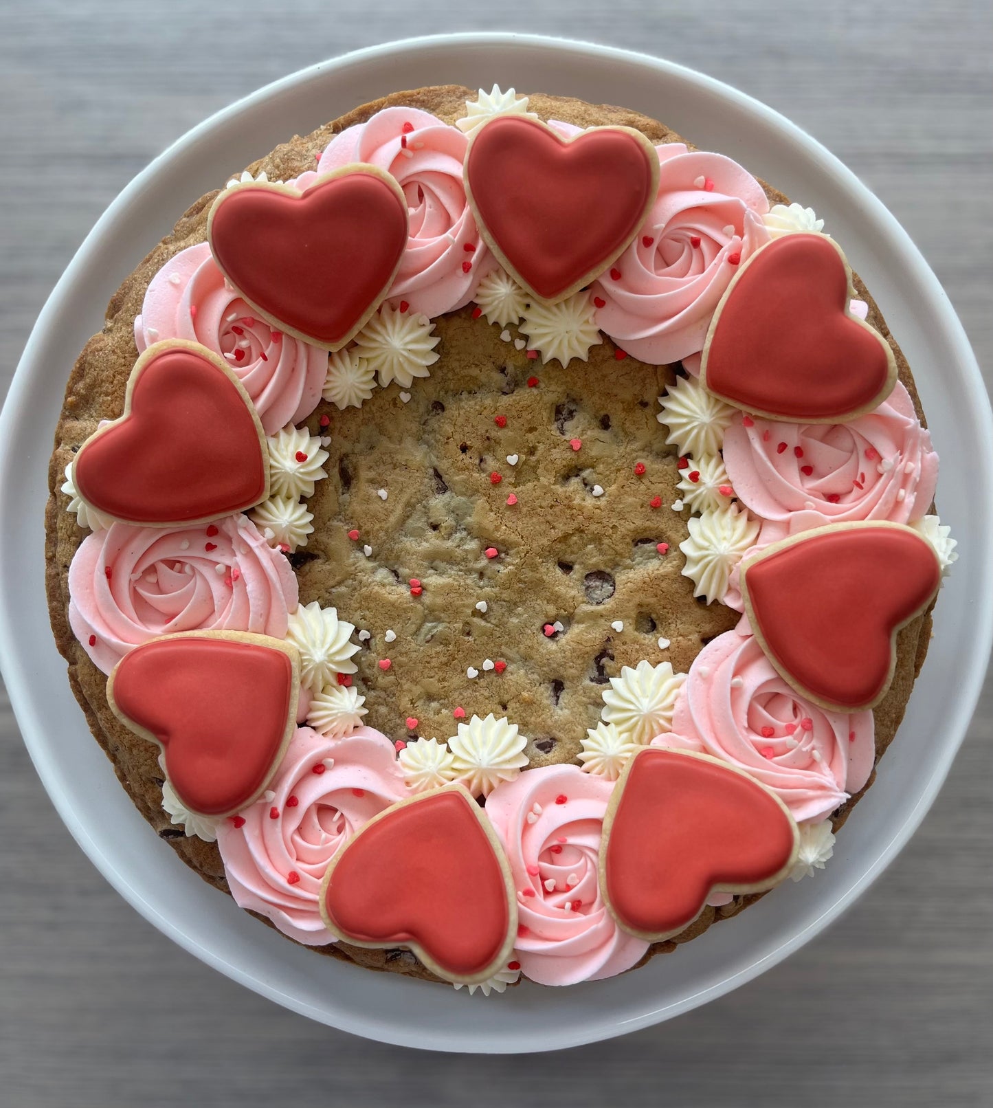 Chocolate Chip Cookie Cake