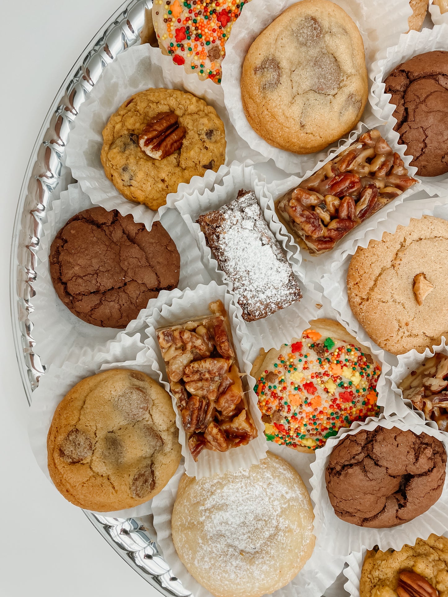 Thanksgiving Gourmet Mini Cookie Tray