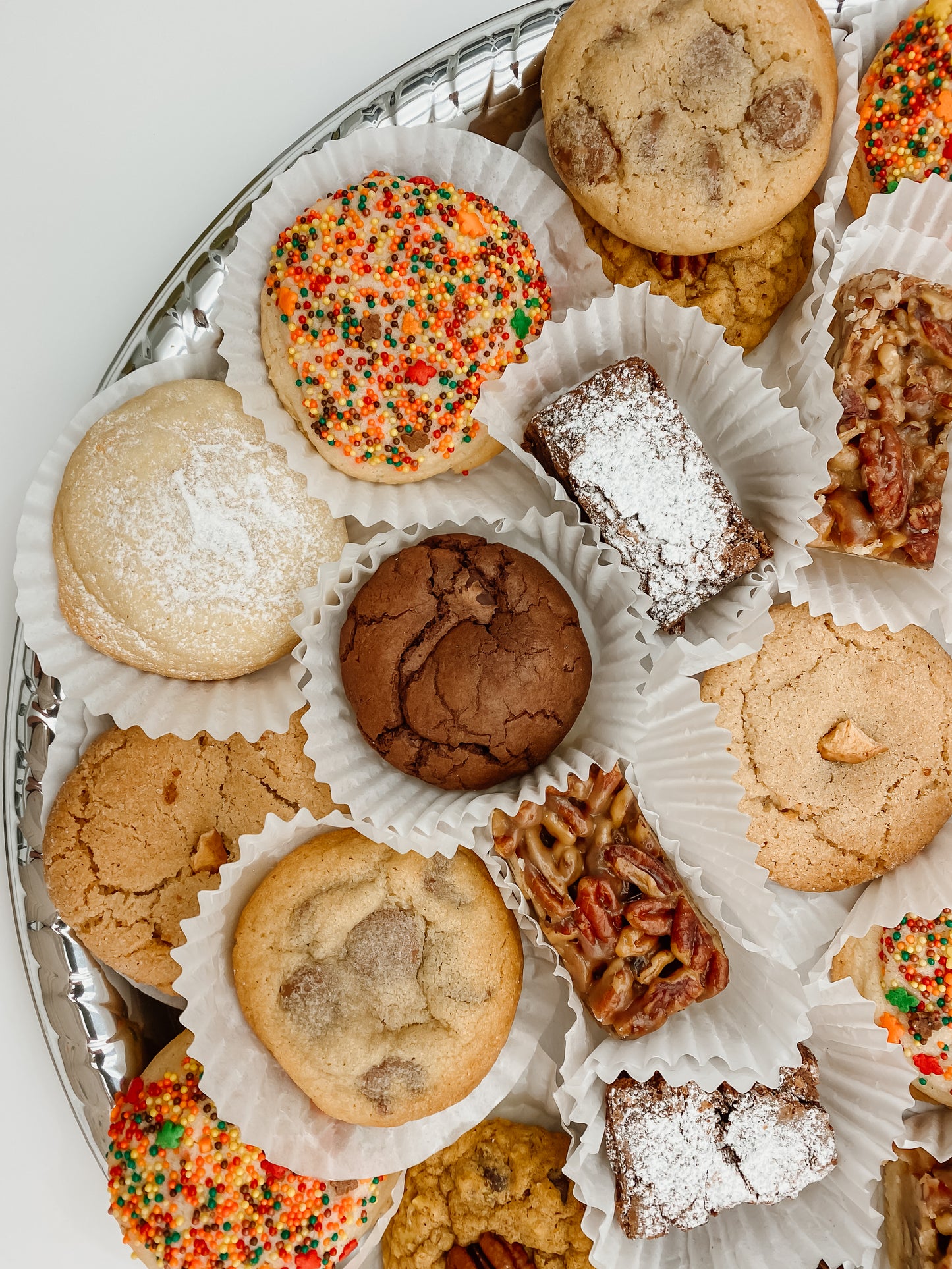 Thanksgiving Gourmet Mini Cookie Tray