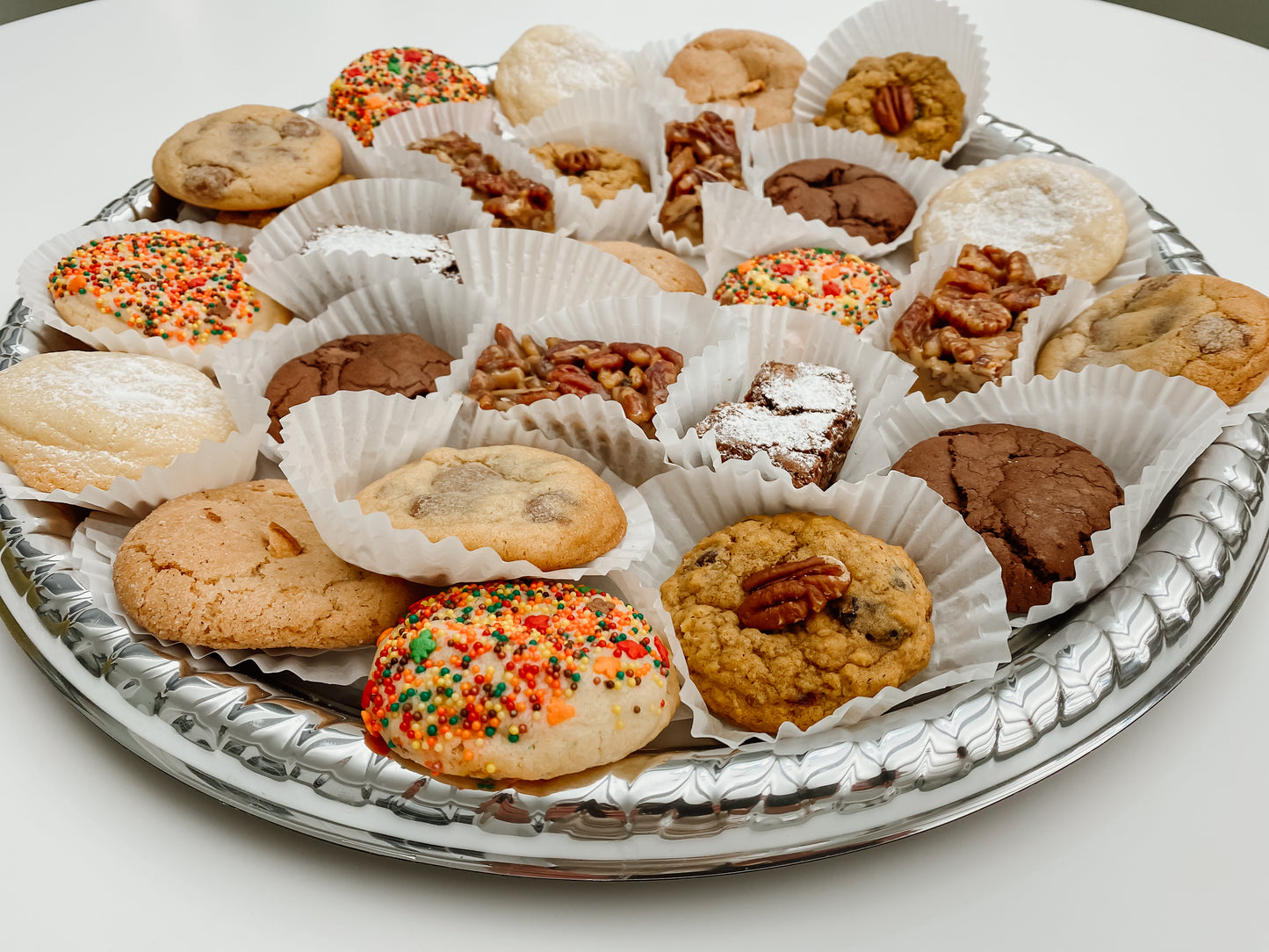 Thanksgiving Gourmet Mini Cookie Tray