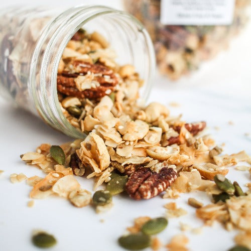 Ginger Spice Crunchy Granola