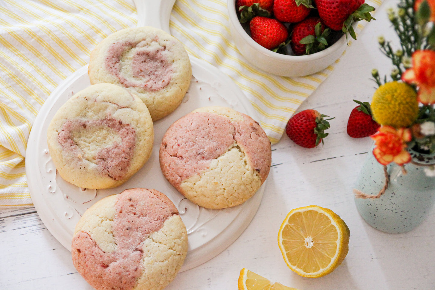 Fresh Strawberry and Lemon