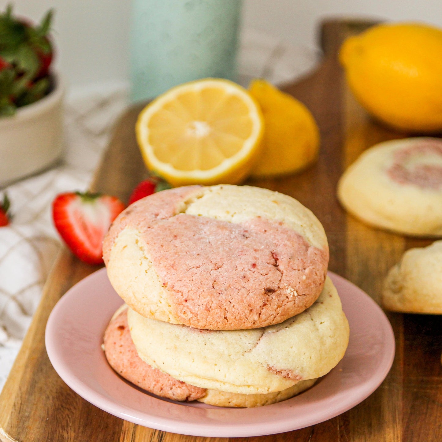 Fresh Strawberry and Lemon